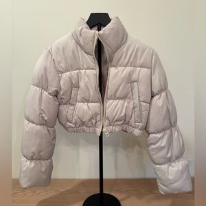 Cropped Puffer Jacket